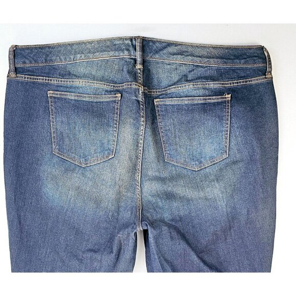 Torrid Denim Size 22T Women's 34 Inch Inseam Straight Blue Denim 5 Pocket Jeans - Picture 10 of 13